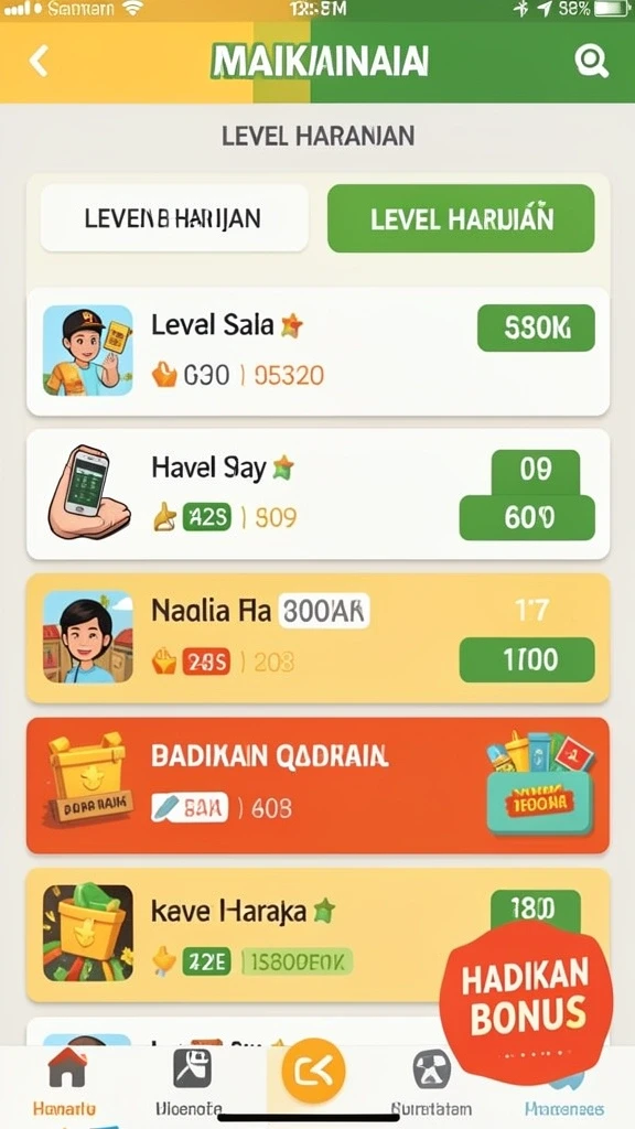 Tampilan antarmuka yang mudah digunakan.