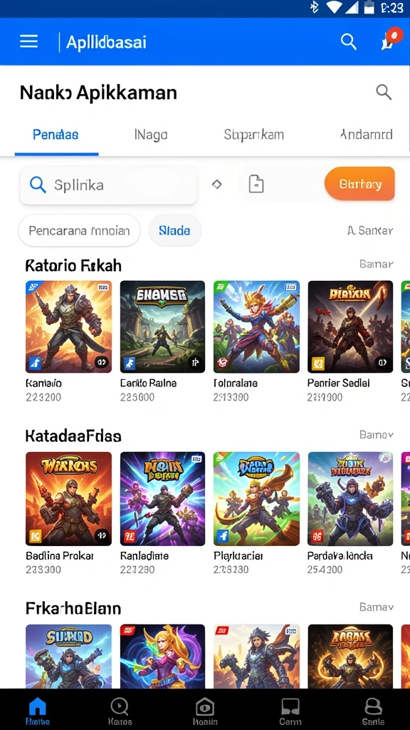 Grafis yang memukau membuat pengalaman bermain semakin seru.