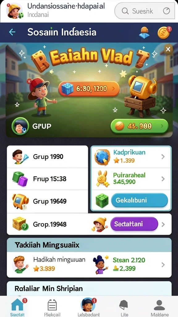 Bonus menarik yang tersedia untuk setiap pemain.