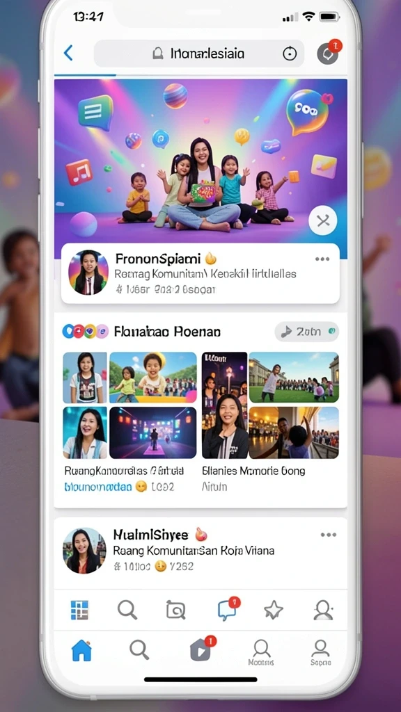 Beragam permainan menarik siap dimainkan.