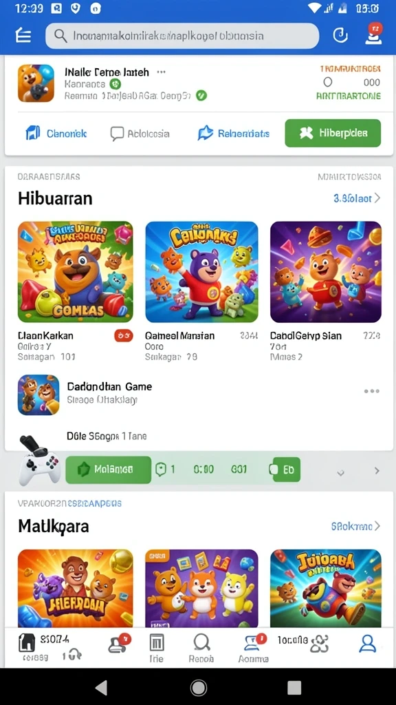 Tampilan antarmuka yang sederhana dan menarik.