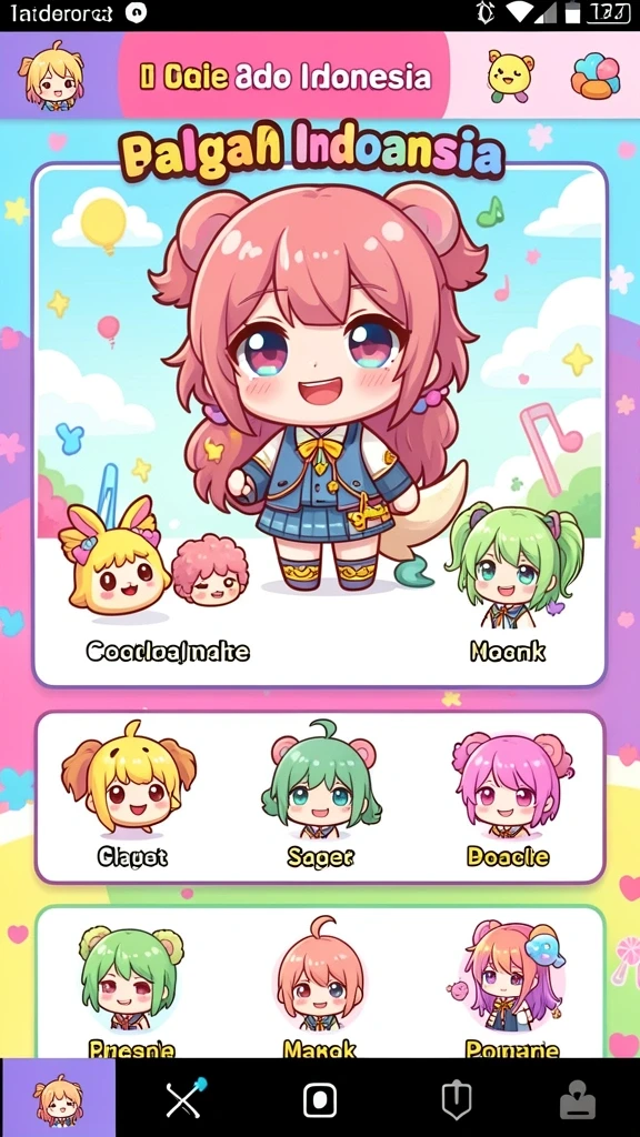 Screenshot menampilkan pemandangan indah dari level terbaru.
