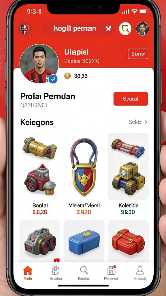 Tampilan antarmuka yang modern dan menarik.
