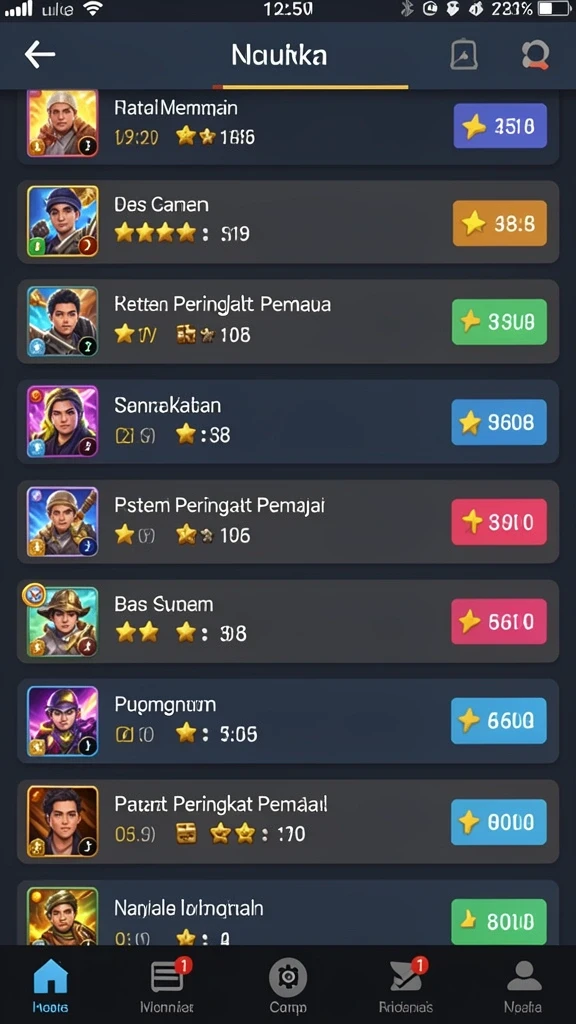 Komunitas aktif yang mendukung para pemain baru.