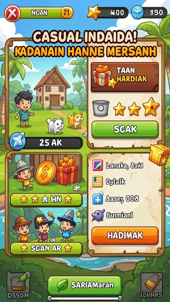 Fitur bonus menarik yang menambah keseruan permainan.