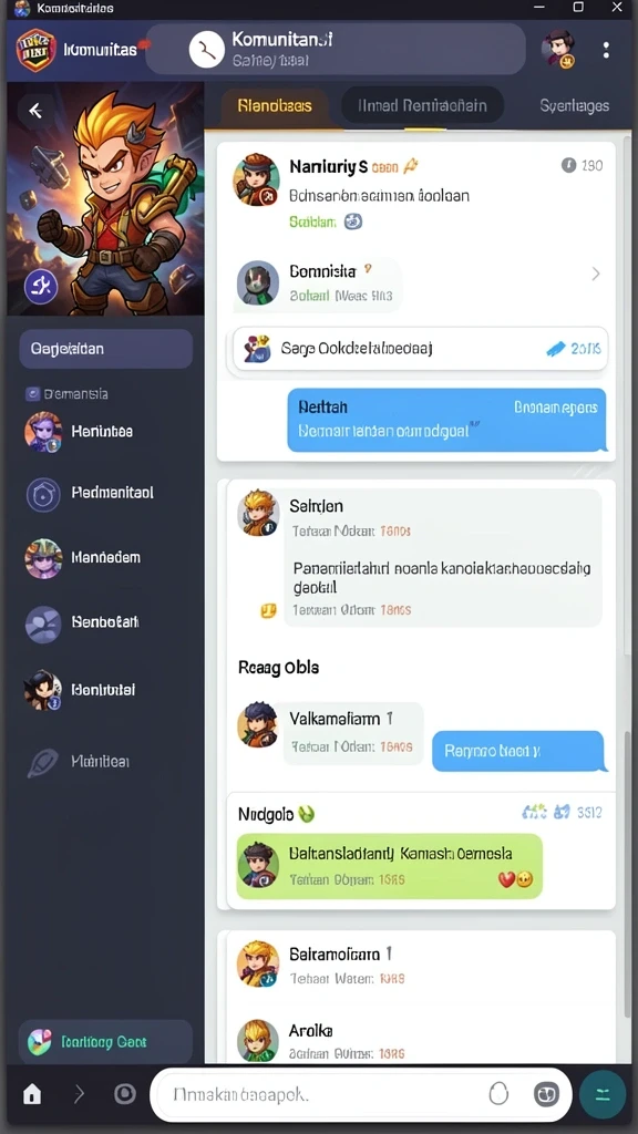 Screenshot fitur level baru yang menantang untuk dijelajahi.
