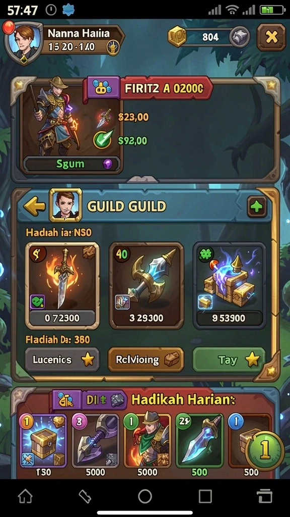 Contoh permainan slot yang seru dan menguntungkan.