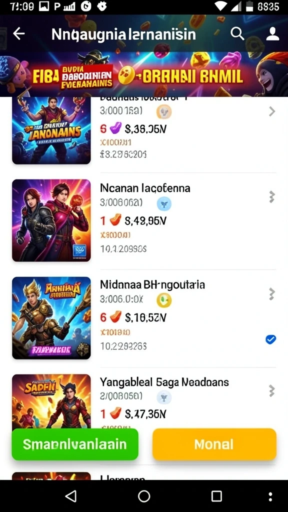 Tampilan grafik yang memukau dan interaktif.