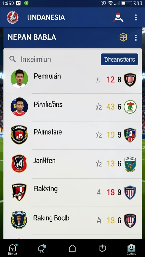 Tampilan antarmuka pengguna yang menarik dan intuitif.