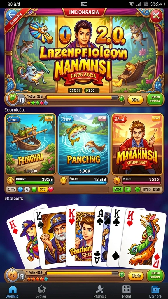 Berbagai pilihan permainan slot dengan tema menarik.