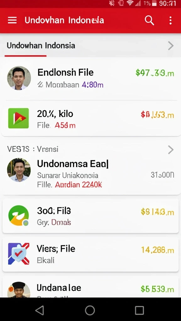 Beragam tema menarik yang dapat dipilih.