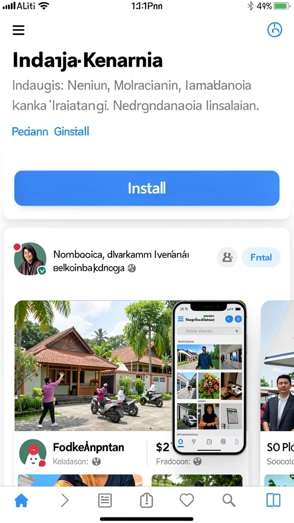 Fitur tantangan harian untuk pemain.