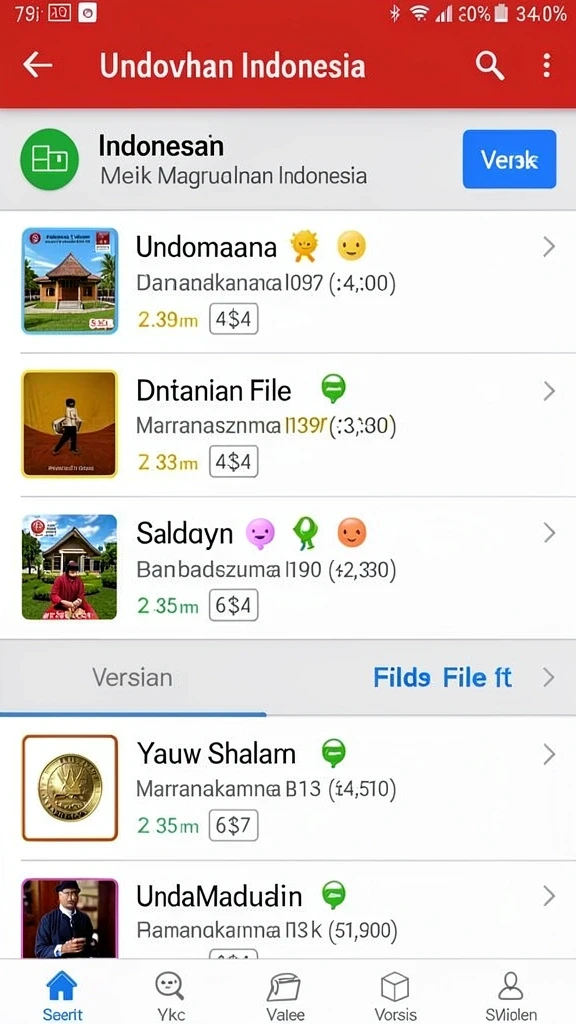 Screenshot menunjukkan variasi tema slot yang tersedia.