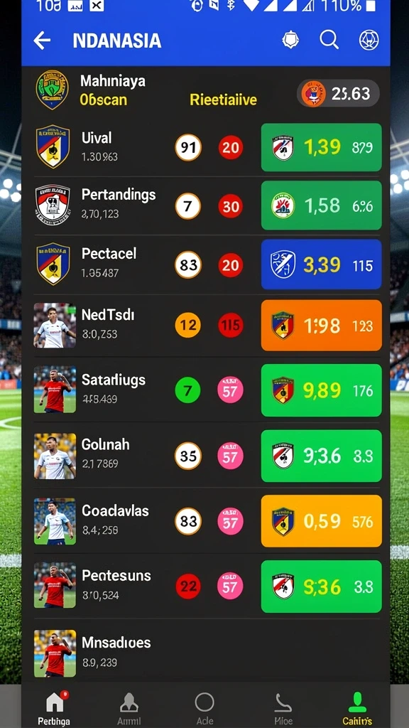 Beragam mesin slot dengan tema menarik.