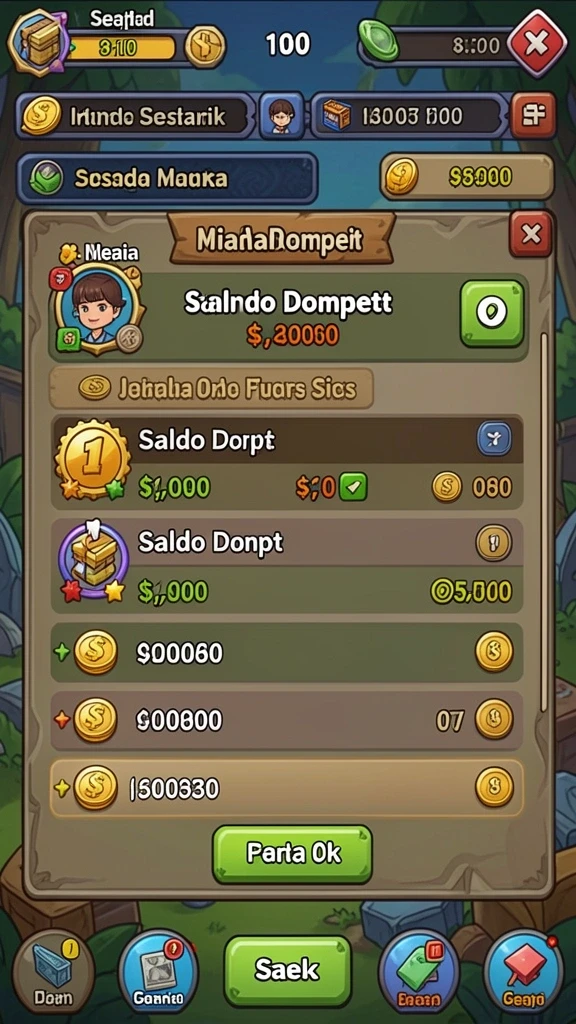 Tema slot beragam yang selalu diperbarui.