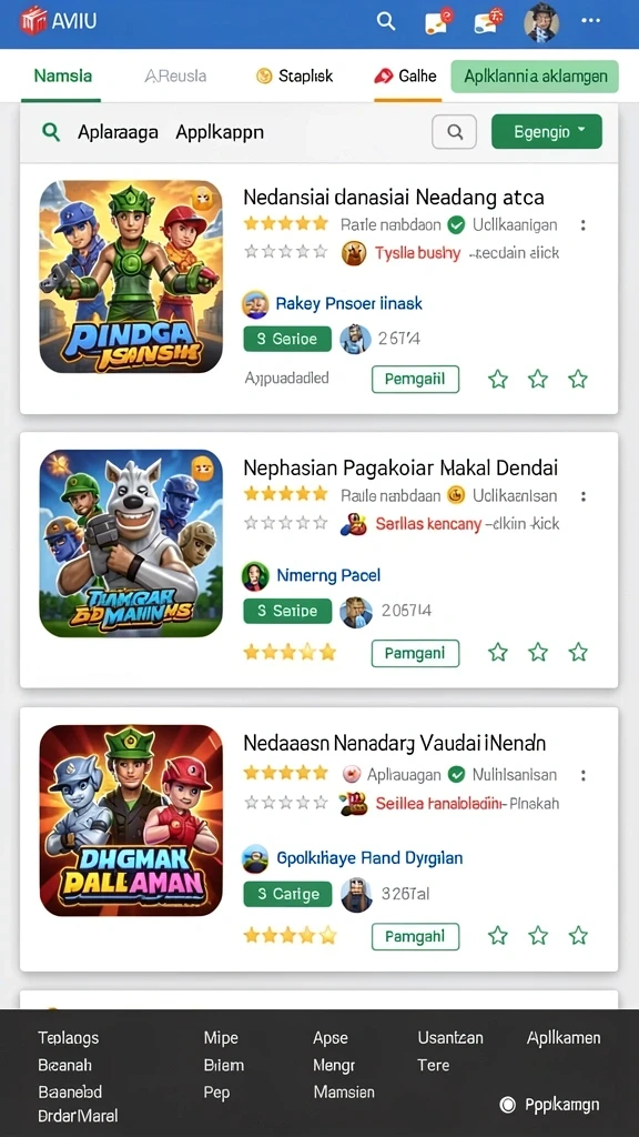 Tampilan awal aplikasi MULTIBET88 yang menarik.