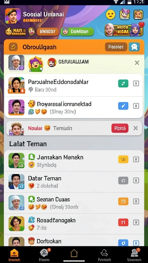 Sistem hadiah yang menggiurkan dalam NEOPARTY.