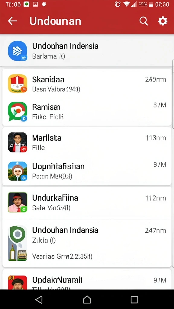 Gambar karakter pilihan yang siap beraksi.