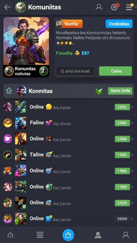 Tampilan awal game ORA78 yang menarik.