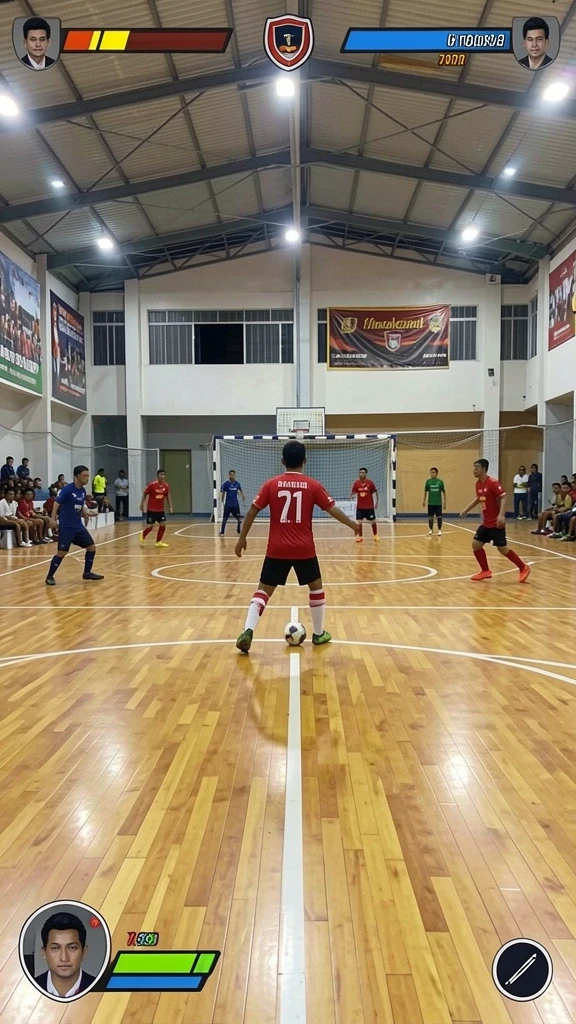 Antarmuka pengguna yang intuitif dan menarik.