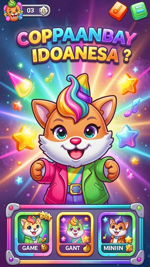 Tampilan menarik dari layar permainan QQSLOT.