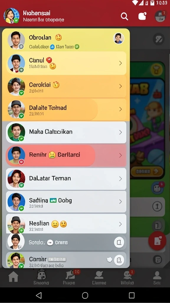 Tampilan antarmuka yang menarik dan mudah dinavigasi.