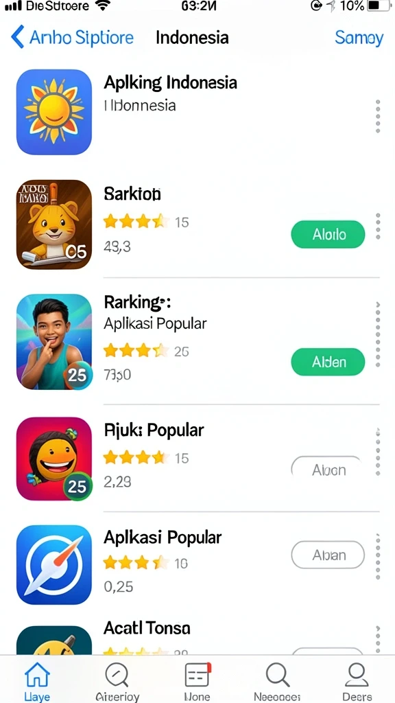 Tampilan antarmuka yang menarik dan modern.