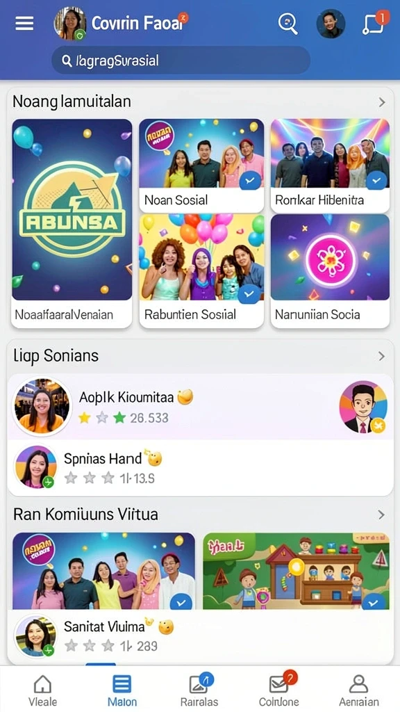 Komunitas aktif untuk berbagi tips dan pengalaman bermain.