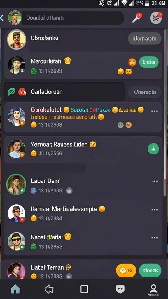 Fitur permainan yang beragam dan menyenangkan.