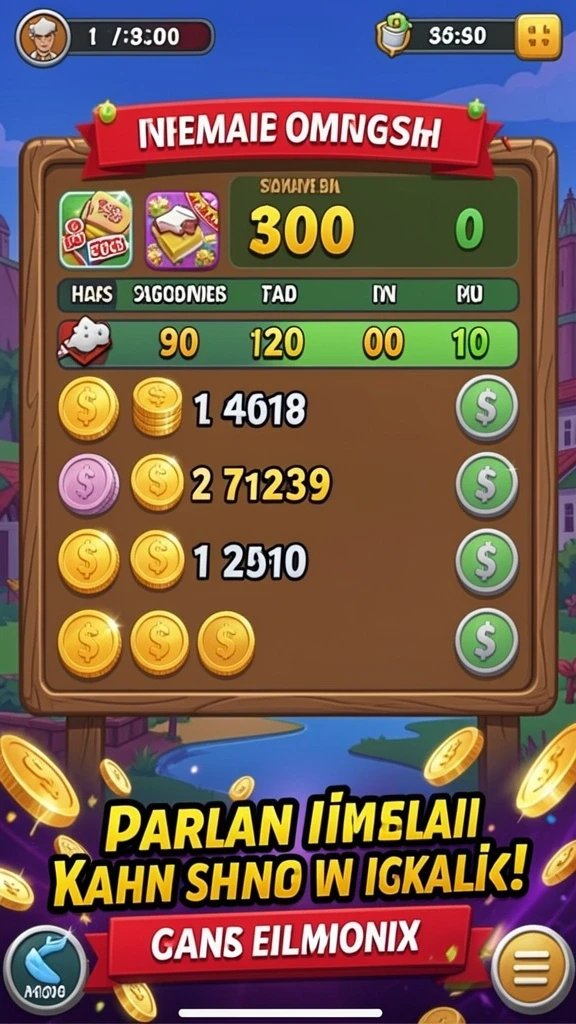 Fitur bonus yang menambah keseruan permainan.