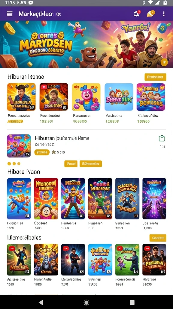Beragam pilihan permainan slot yang mengasyikkan.