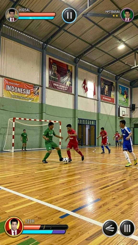 Tampilan antarmuka aplikasi yang ramah pengguna.
