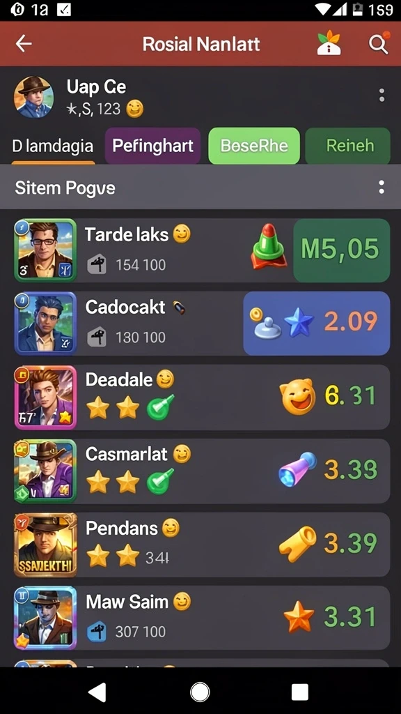 Tampilan awal game dengan grafis yang menawan.