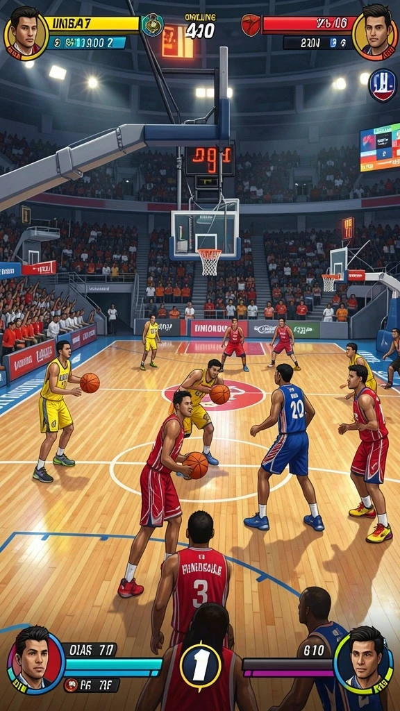 Gameplay yang seru dengan berbagai level yang menantang.
